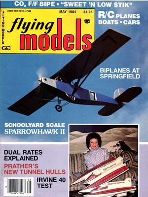 Flying Models May 1984