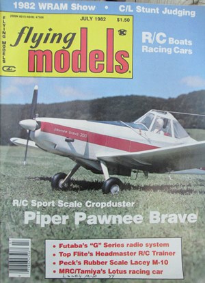 Flying Models July 1982