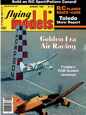 Flying Models August 1984