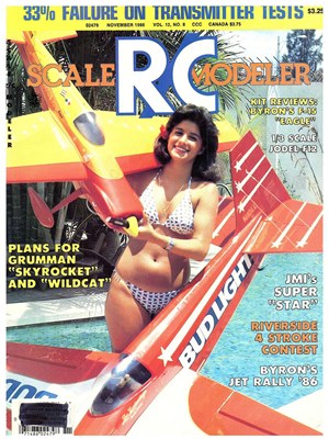 Scale RC Modeler November 1986