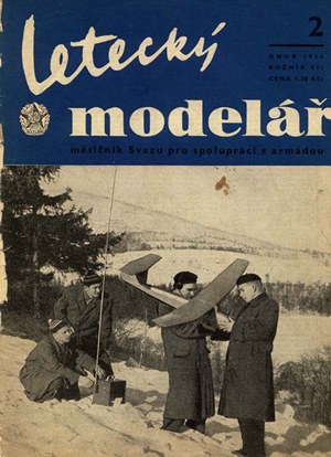 Letecky Modelar February 1956