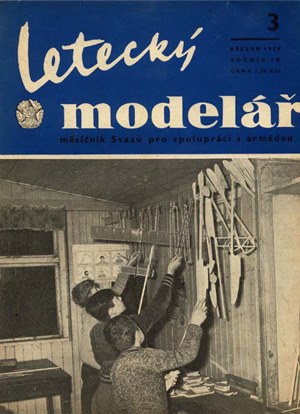 Letecky Modelar  March 1958