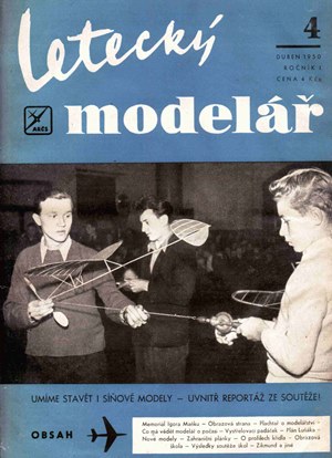 Letecky Modelar  April 1950
