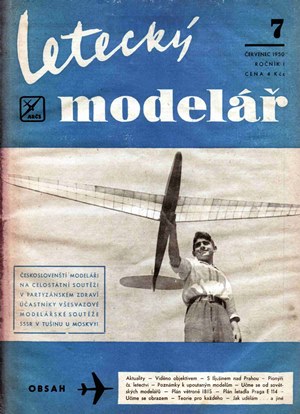 Letecky Modelar July 1950