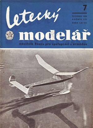 Letecky Modelar  July 1956