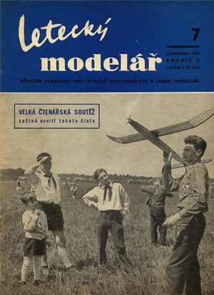 Letecky Modelar  July 1959