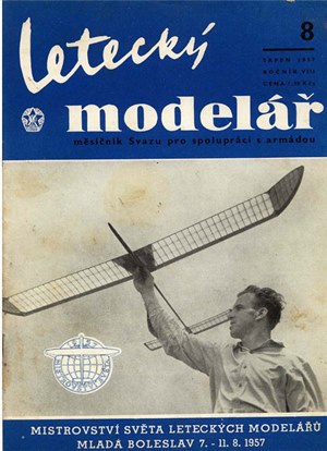 Letecky Modelar  August 1957