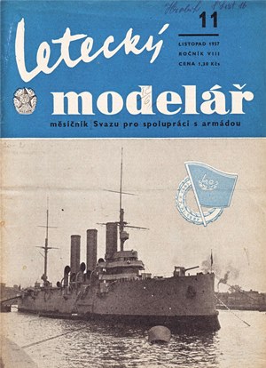 Letecky Modelar  November 1957