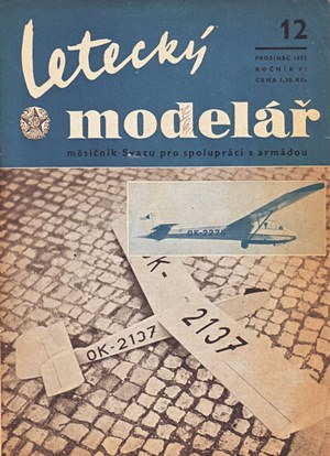 Letecky Modelar  December 1955