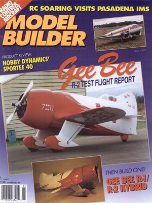 Model Builder May 1992
