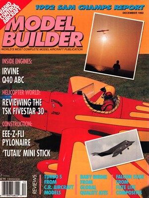 Model Builder December 1992