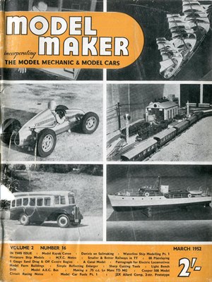 Model Maker March 1952