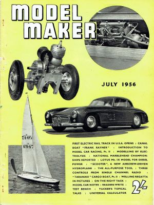 Model Maker July 1956