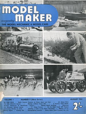 Model Maker August 1951