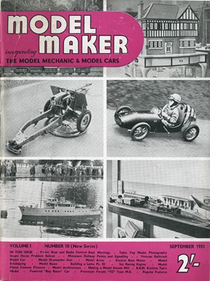 Model Maker September 1951