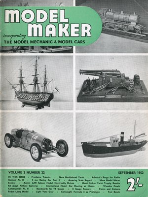 Model Maker September 1952