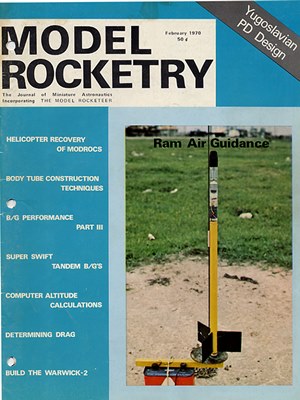 Model Rocketry February 1970