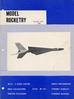 Model Rocketry November 1968