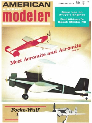 American Aircraft Modeler February 1968