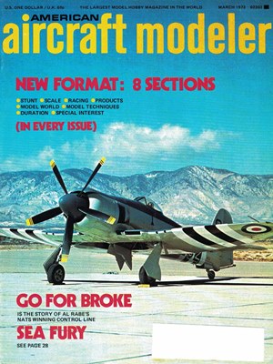 American Aircraft Modeler March 1973