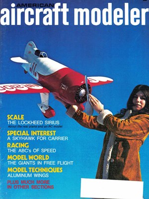 American Aircraft Modeler April 1973