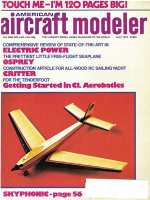 American Aircraft Modeler July 1973