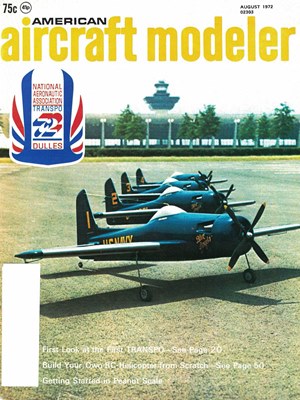 American Aircraft Modeler August 1972