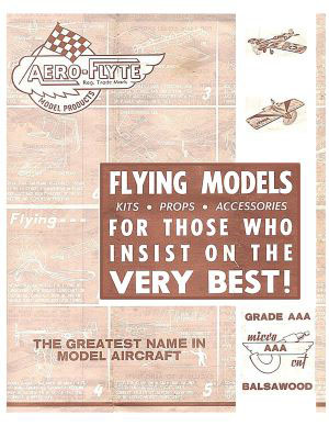Aero Flyte Catalog No 1