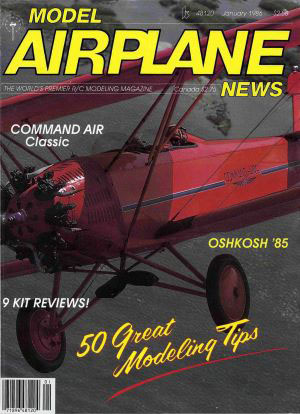Model Airplane News January 1986