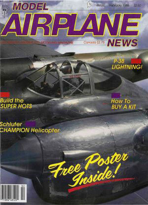 Model Airplane News February 1986