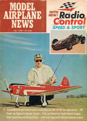Model Airplane News July 1968