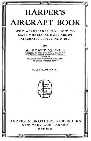 Harpers Aircraft Book